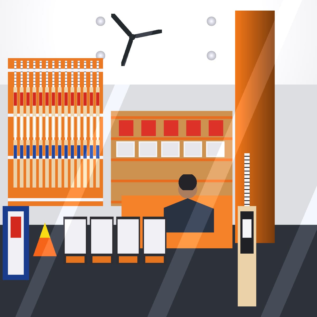 Sunrise Sports Cricket showroom interior in Laxman Nagar, Thergaon